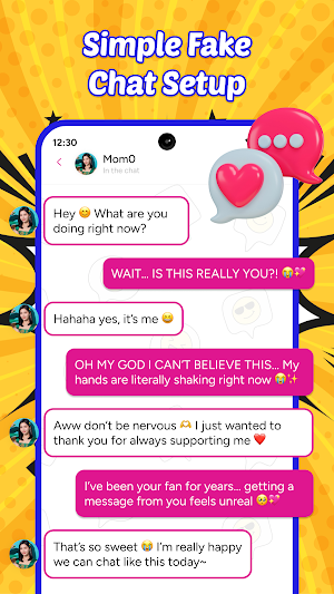 Idol Prank Call and Chat Screenshot 2