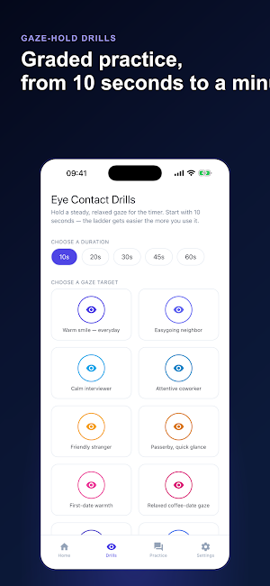 Eye Contact: Social Anxiety Screenshot 1