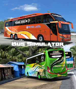 Livery Skinbus Simulator Keren Screenshot 0