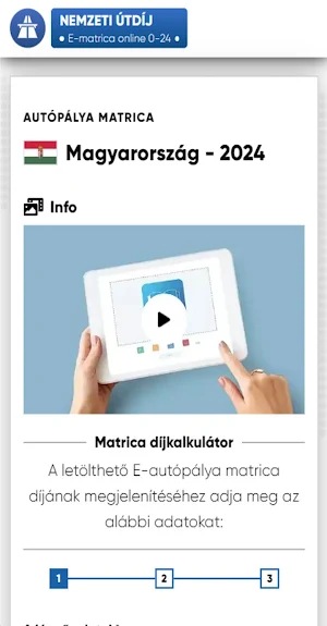 Nemzeti Útdíj - Online Matrica Screenshot 0