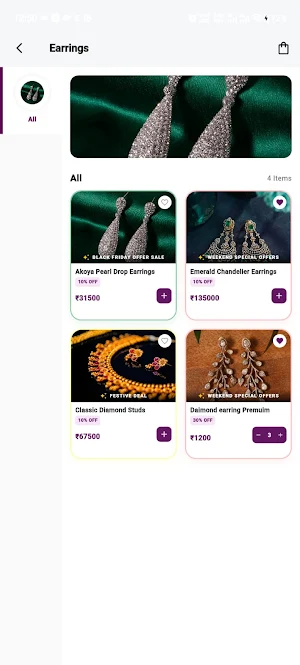 Jewellery Store Screenshot 3
