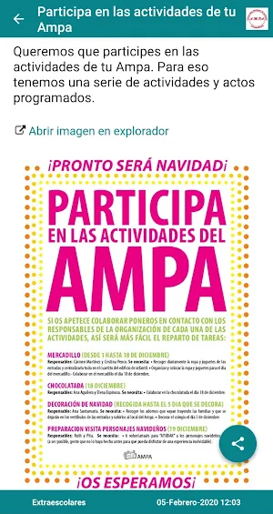 AMPA Félix Rodríguez de la Fuente Screenshot 2