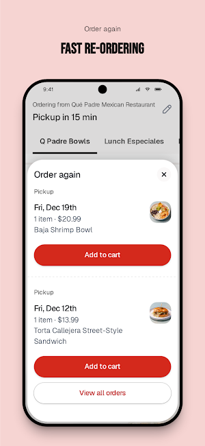 Que Padre Mexican Restaurant Screenshot 3