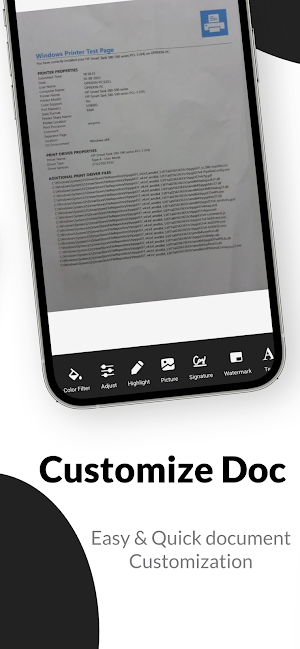Zen Scanner Pro: Document Scan Screenshot 1