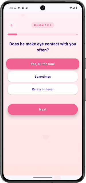 Does He Love Me Quiz Screenshot 2
