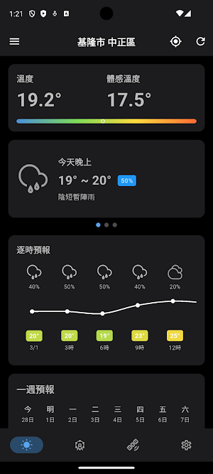 簡單天氣 Screenshot 0