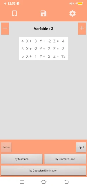 Equation Solver Screenshot 1