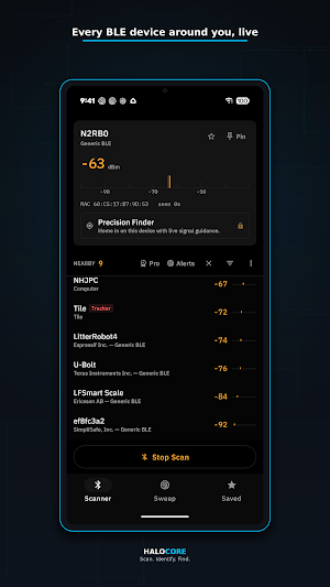 BLE Radar: Bluetooth Scanner Screenshot 0