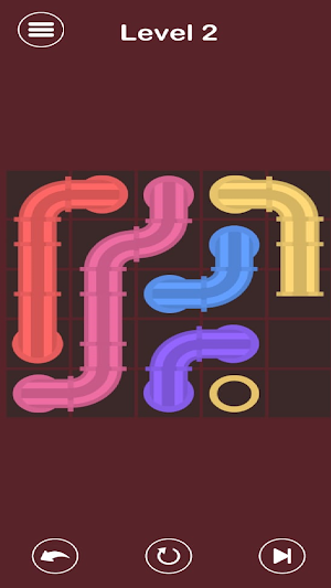connect pipe line:color game Screenshot 1