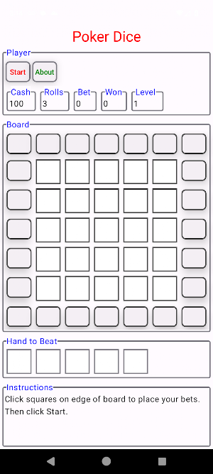 Poker Dice Screenshot 0