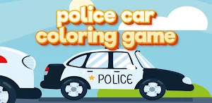 Police Car Coloring Game Screenshot 0