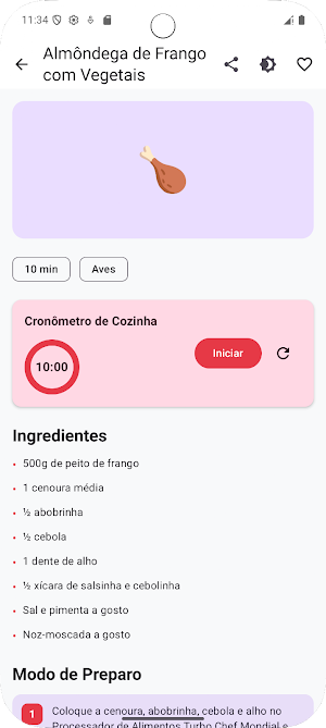 Receitas para Airfryer Screenshot 2
