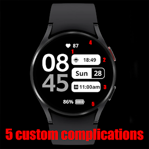 Sencillo Watch Face Screenshot 1