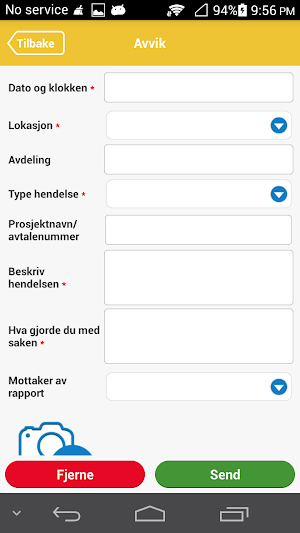 Sandnes Tak HSEQ Screenshot 3