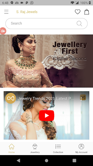 S. Raj Jewellers Jewelry Store Screenshot 1