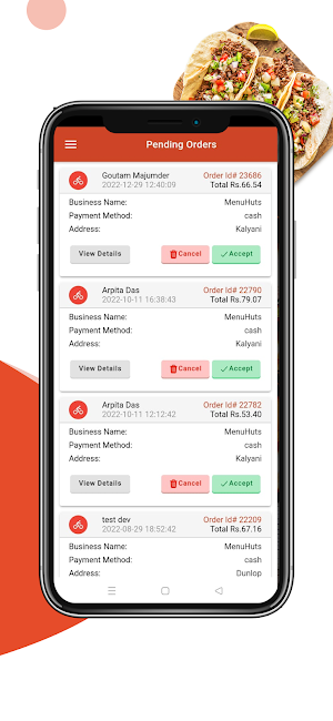 MeuHuts Business app Screenshot 2