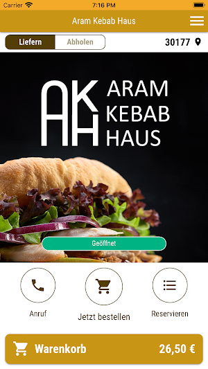 Aram Kebab Haus Screenshot 0