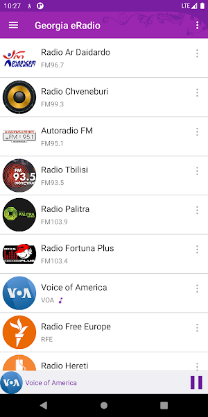 Georgia eRadio Screenshot 0