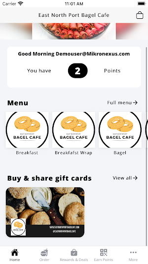 East Northport Bagel Screenshot 2