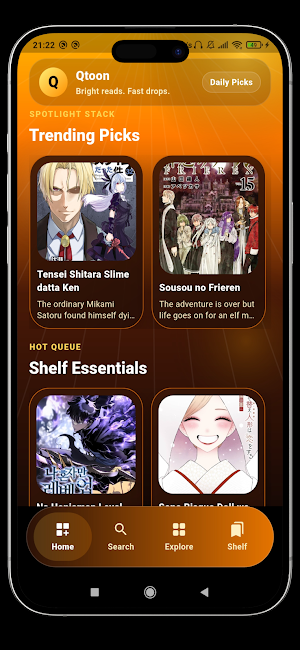 Qtoon : Manga & Comics Screenshot 1