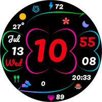 Flower Love Watch Face Wear OS