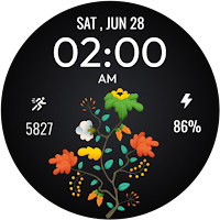 Colorful Floral WatchFace