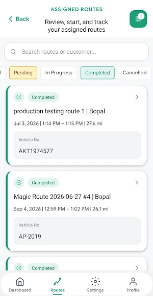 SG Routes Screenshot 1