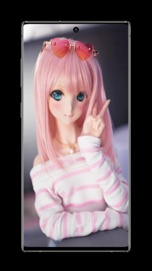 Cute Doll Wallpaper Screenshot 3