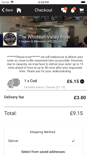 The Whiddon Valley Fryer Screenshot 0