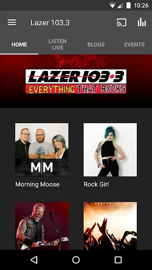 Lazer 103.3 Screenshot 0