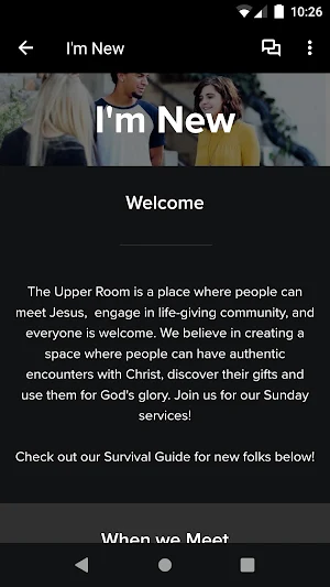 The Upper Room Experience Screenshot 2