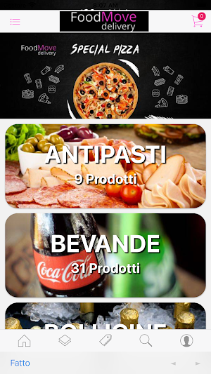 Food Move Delivery Screenshot 1