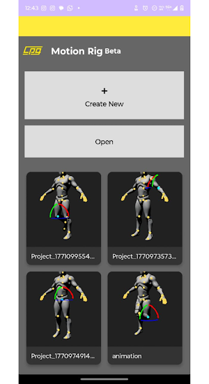 CPG Motion Rig beta Screenshot 0
