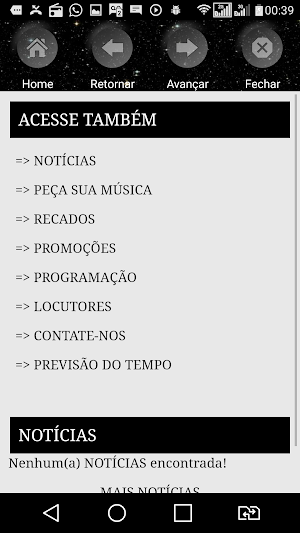 Rádio Comunitária Alcance FM Screenshot 1