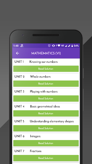 Class 6 NCERT Solutions Offline Screenshot 2