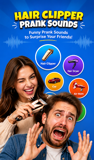 Hair Clipper Prank: Soundboard Screenshot 0