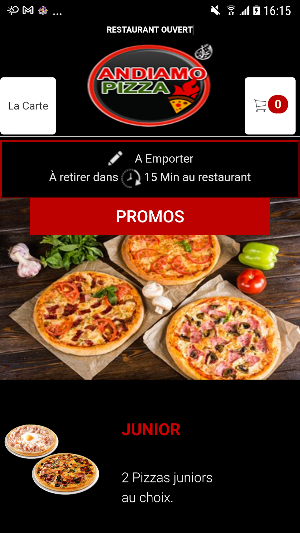 Andiamo Pizza Choisy Le Roi Screenshot 2