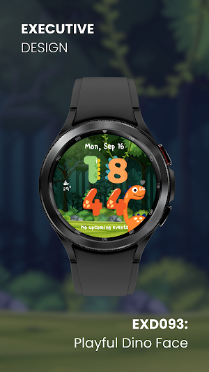 EXD093: Playful Dino Face Screenshot 1