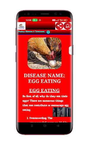 Poultry Diseases & Treatment Screenshot 1