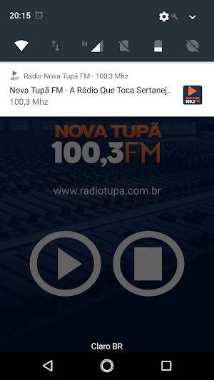 Rádio Nova Tupã FM - 100,3 Mhz Screenshot 2