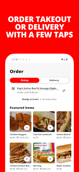 Pop's Italian Beef & Sausage Screenshot 0