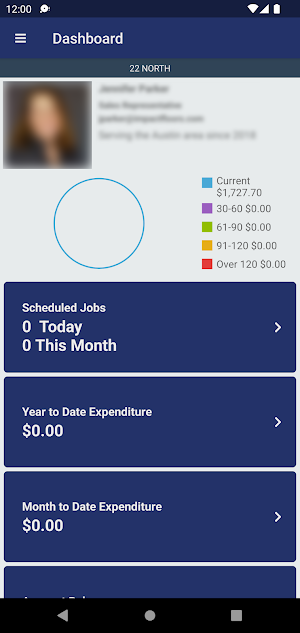 Impact Floors Mobile Screenshot 1