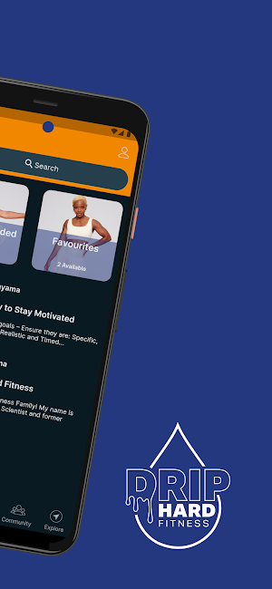 Drip Hard Fitness Screenshot 1