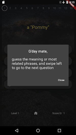 Aussie slang quiz-pro Screenshot 3