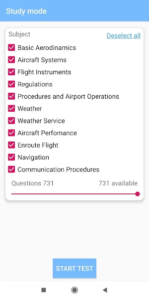 Prepware Private Pilot 2021-FAA PPL.Aviation exam! Screenshot 2