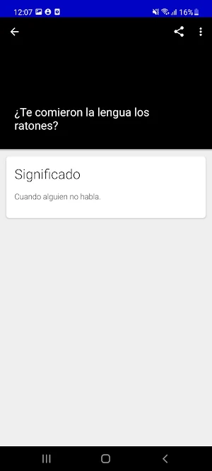 Diccionario Argentino Screenshot 2
