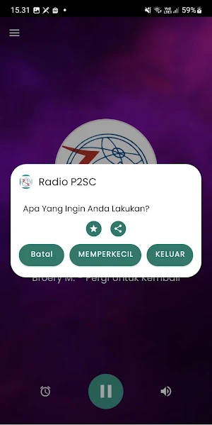 Radio P2SC Screenshot 2