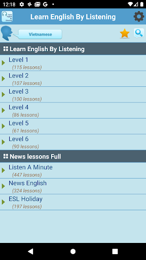 Learn English By Listening Screenshot 0