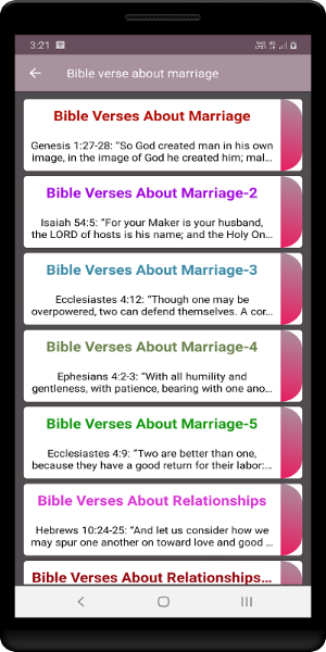 Bible verse about marriage Screenshot 1