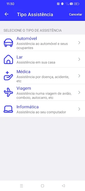 assistência ok! Screenshot 1
